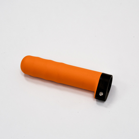 Scull and Skinny Sweep Grip, Contoured Orange Rubber